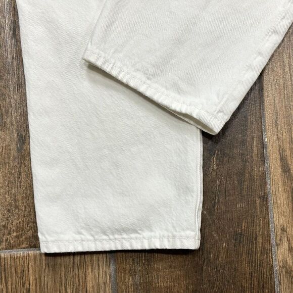 Lucky Brand Boyfriend Overall Jeans Size L Cotton Cone Denim Boho Festival* - Picture 4 of 16